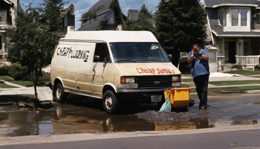 Unlicensed plumbing business operation