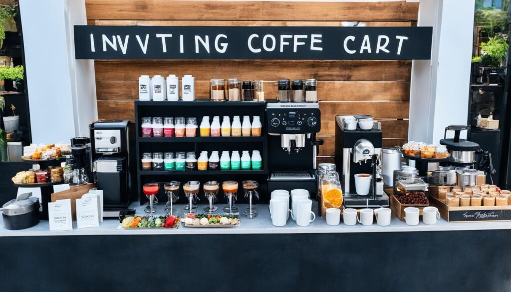 How to start a coffee cart business