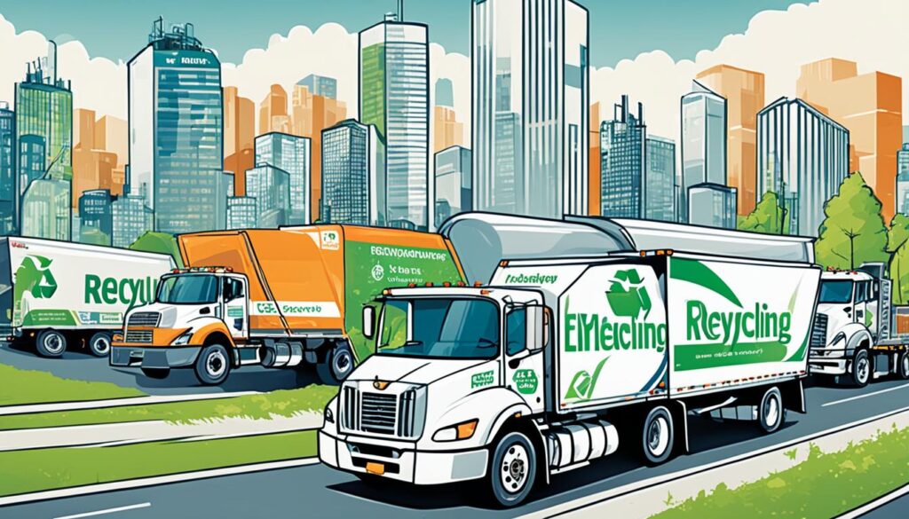 Recycling business transportation costs