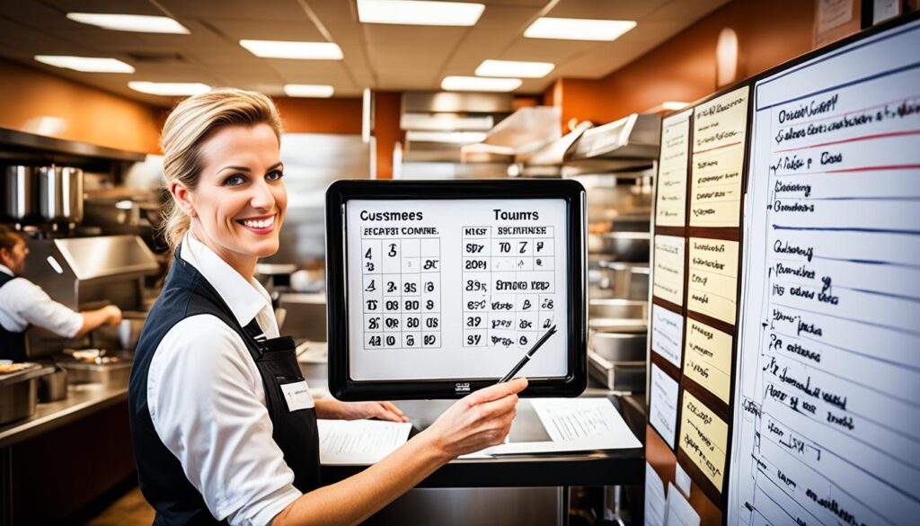 Defining restaurant's staffing needs