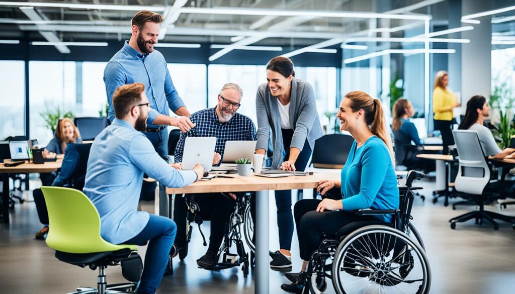 Companies that hire employees with disabilities