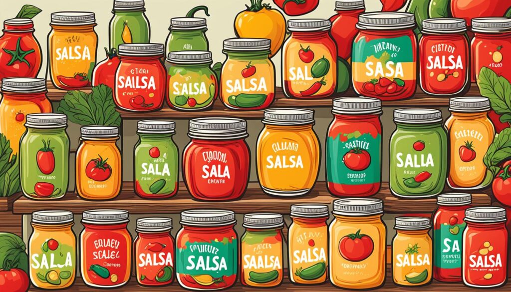 Salsa branding and packaging design