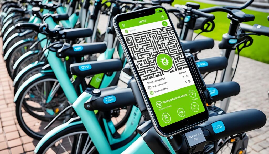 E-bike rental reservation system