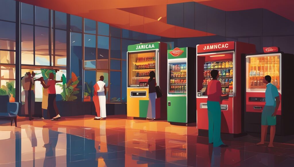 Vending machine placement hotels universities hospitals jamaica