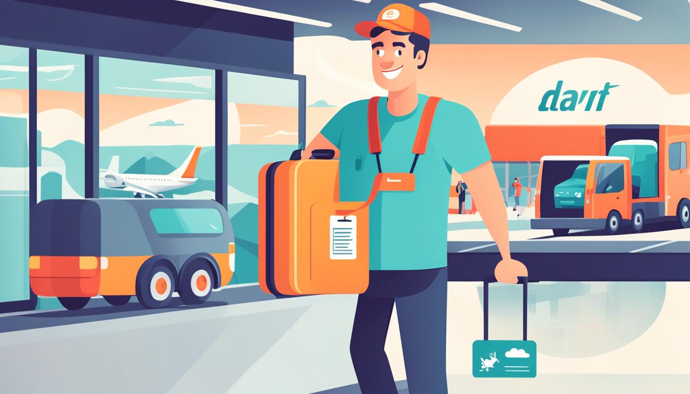 how to start a luggage delivery business