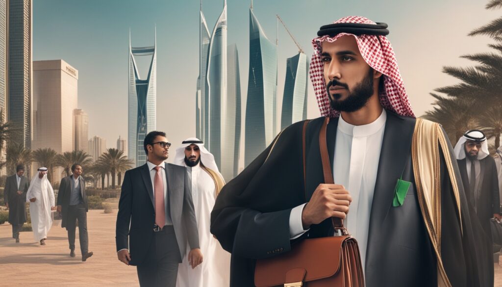 Foreign investor starting a business in saudi arabia