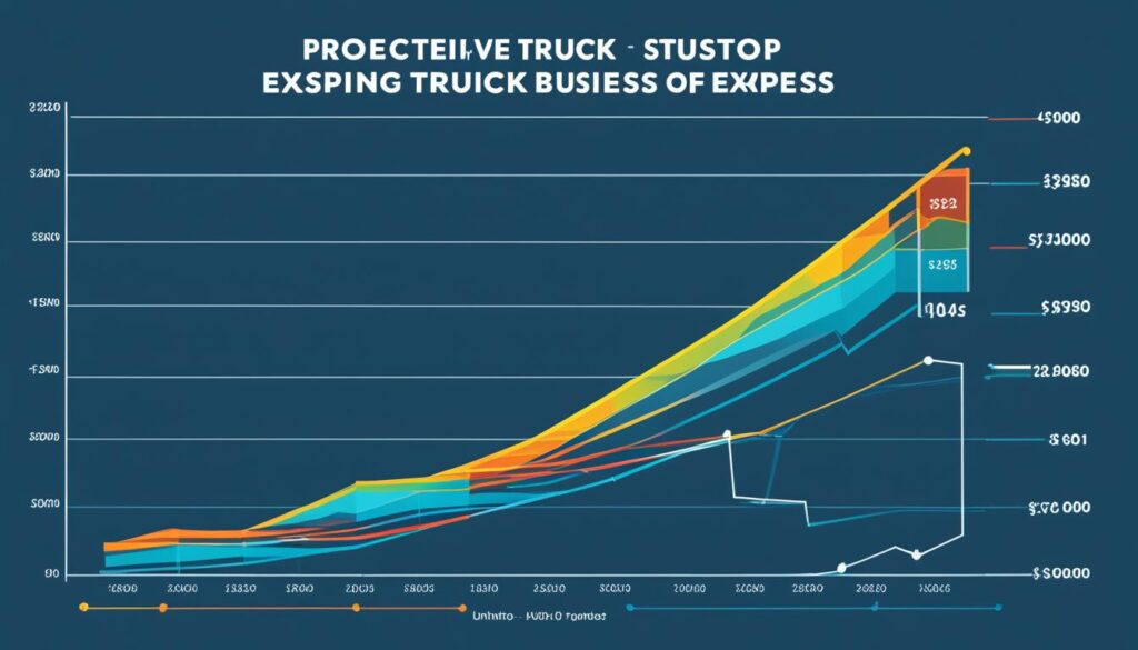 Truck stop financial projections