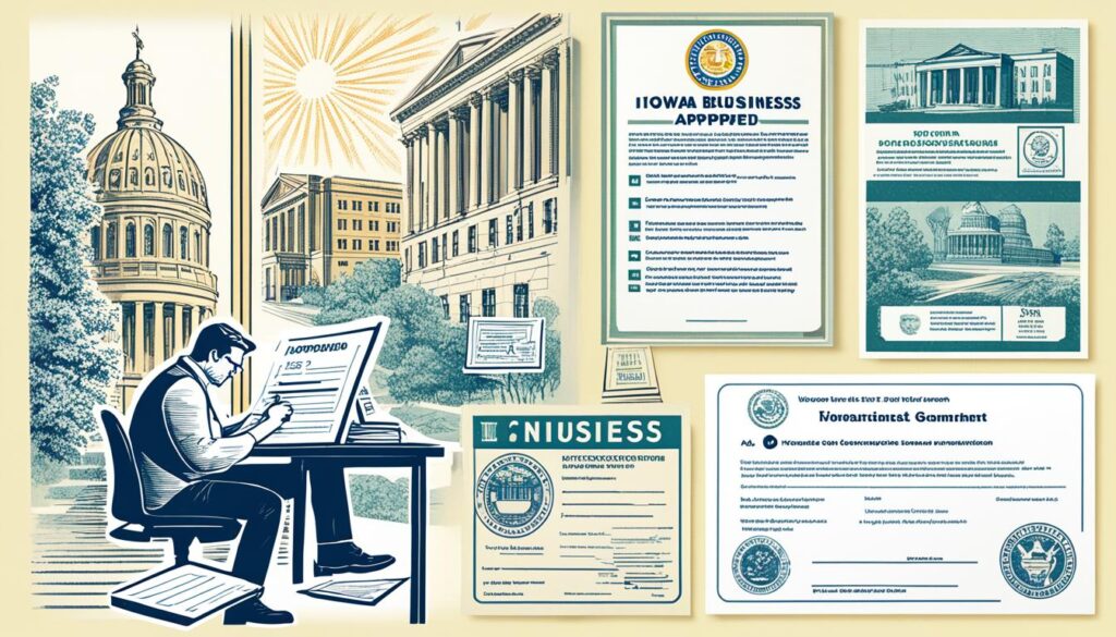 Steps to obtain business license iowa